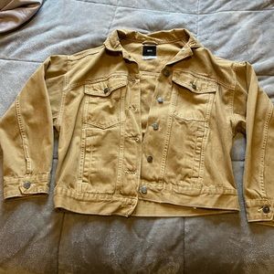 BDG mustard/dark yellow denim jacket